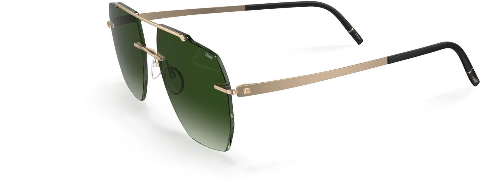 Silhouette Rincon Rimless 8746 Sunglasses - view 20